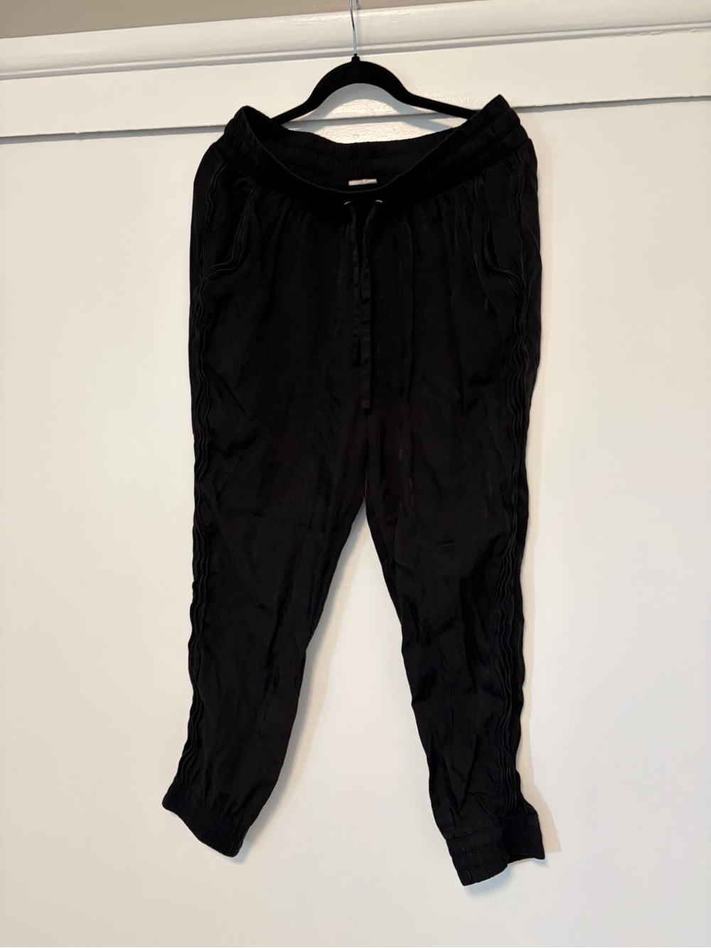 cinq a sept Black Track Jogger Pants